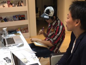 シェアリングサロン フランジでのセミナー風景のひとこまです。